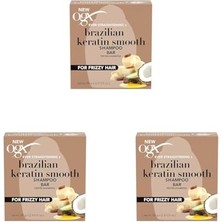 Mabeyn Ogx Brazilian Keratin Therapy Katı Şampuan (80 Gr) (3 Paketi)