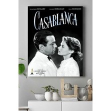 Mabeyn (PSTER15513) Casablanca Film Afişi Kanvas Tablo 5 40 x 60