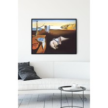 Mabeyn (PSTER13154) Salvador Dali - Belleğin Azmi Sanatsal Çerçeveli Tablo (40X50CM)