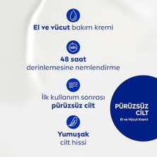 Mabeyn Nemlendirici El ve Vücut Bakım Kremi Pürüzsüzleştirici 400 Ml, Kuru Ciltler,48 Saat Yoğun Nemlendirme,shea Yağı