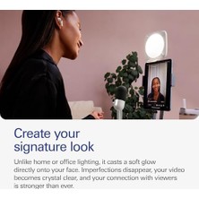 Mabeyn Key Light Neo – Video Konferanslar Için Profesyonel Işık, Parlamaz, Ayarlanabilir Monitör Kelepçesi, Manuel Veya Wi-Fi Kontrolü, /streaming, Teams/zoom/slack/twitch/youtube – Laptop, Pc,