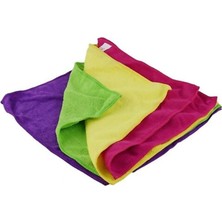 Mabeyn 4’lü Paket Mutfak Bulaşık Bezleri, Bulaşıkları Temizlemek Için Süper Emici Mikrofiber Temizlik Bezi, Mutfak, Banyo, Lavabo Eko Plus