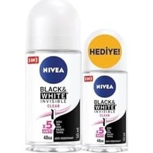 Mabeyn Roll-On Byn B&w Clear 50ML+ROLL-ON 25ML