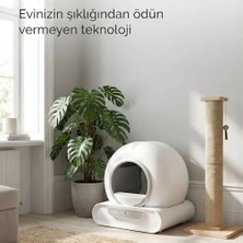 Berry Store Yeni Nesil Akıllı Kedi Tuvaleti, Otomatik Kedi Tuvaleti, NTL-PW-65BW