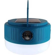 Mabeyn Kamp Lambası Solar Şarjlı El Feneri USB Type-C Şarj Çıkışlı Power Bank Özellikli
