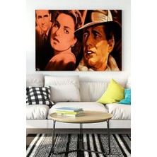 Mabeyn (PSTER15497) Casablanca Film Afişi Kanvas Tablo 2 21 x 30