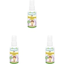 Mabeyn Minoris Baby Organik Vücut Koruyucu Sprey, Vegan 100ML (3 Paketi)