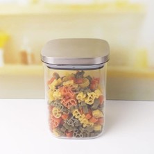 Mabeyn 700ML Sızdırmaz Vakumlu Metal Kapaklı Borosilikat Cam Kavanoz – Hava Geçirmez & Dayanıklı Gıda Saklama Kabı (10CM x 13CM)