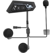 The Gencoo BT22 Kask Kulaklık Bluetooth Motosiklet Kulaklık 5.0 Bluetooth Interkom Motorsiklet Kulaklık