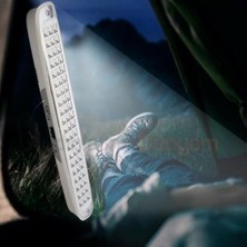 Berry Store Şarj Edilebilir Ledli Şarjlı Işıldak 90 Led'li 9 Watt Kamp Feneri Şarjlı LED Işıldak Şarjlı Acil Durum Lambası