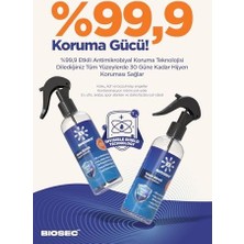 Berry Store Bıosec™ Uzun Süreli Hijyen Kalkanı, Fda ve Epa Onaylı, Invisible Shield Technology, 100ML Sprey Şişe, 30 Gün Koruma, Yüzey ve El Koruyucu Kaplama, 30 Gün Süren Dezenfektan Etkisi