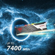 Berry Store Patriot Viper Venom Rgb Ddr5 32GB (2 x 16GB) 7200MHZ Udımm Masaüstü Oyun Bellek Kıt - PVVR532G720C34K