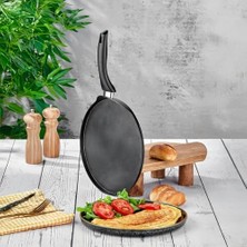 Berry Store Granit Kaplama Tavası 26 cm | Yapışmaz Yüzeyli Ideal, Pankek ve Omlet Tavası