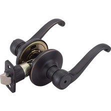 Berry Store 740407 Scroll 2 Yönlü Ayarlanabilir Gizlilik Kapı Kolu, Yağla Pürüzlü Bronz, 6 Evrensel