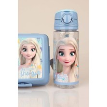 Berry Store Lisanslı Mavi Karlar Ülkesi Koleksiyonu Beslenme Kabı ve 500 ml Tritan Matara Seti