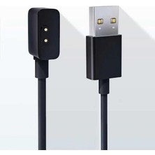 Berry Store Mi Band 7 Pro USB Şarj Kablosu Şarj Aleti Siyah