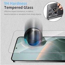 Berry Store - X6 Pro 5g ile Uyumlu Ekran Koruyucu 9h Temperli Cam Şeffaf Passifik Ekran Camı