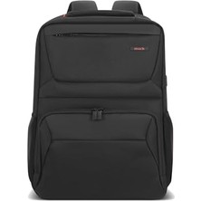 Berry Store x MCC-805 15.6 Inç Laptop Sırt Çantası, Mackbook Sırt Çantası, USB Şarj Portlu Bilgisayar ve Notebook Çantası, Kadın Erkek Bilgisayar Iş Çantası, Üniversite Okul Çantası, Siyah