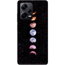 Le Balvo Redmi Note 12 Pro Plus Uyumlu Tüm Gezegenler Baskılı Silikon Kılıf