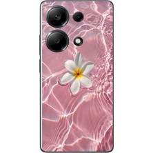 Le Balvo Redmi Note 13 Pro 4g Uyumlu Dalgalı Papatya Baskılı Silikon Kılıf