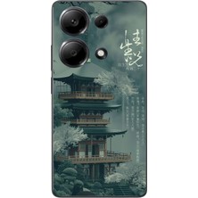 Le Balvo Redmi Note 13 Pro 4g Uyumlu Japon Evleri Baskılı Silikon Kılıf