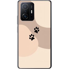 Le Balvo Xiaomi Mi 11 T-11 T Pro Uyumlu Iki Pati Baskılı Silikon Kılıf