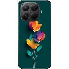Le Balvo Xiaomi Mi 15T Pro Uyumlu Modernizimin Çicekleri Baskılı Silikon Kılıf