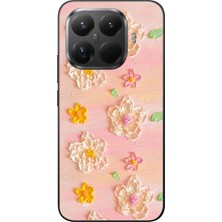 Le Balvo Xiaomi Mi 15T Pro Uyumlu Pastel Papatya Baskılı Silikon Kılıf