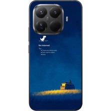 Le Balvo Xiaomi Mi 15T Pro Uyumlu Internet Yok Baskılı Silikon Kılıf
