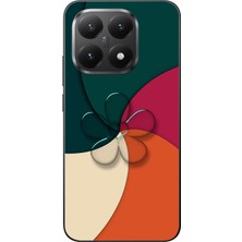 Le Balvo Xiaomi Mi 15T Uyumlu Modern Yonca Renkleri Baskılı Silikon Kılıf