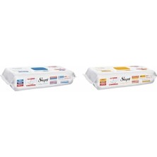 Berry Store Çamaşır Suyu Katkılı Mopa 50 Yaprak (2x) + Arap Sabunu Katkılı Mopa 50 Yaprak