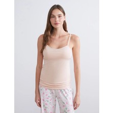 LC Waikiki Lcw Dream Pembe Kalp Yaka Ip Askılı Kadın Kuplu Atlet