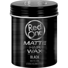 Redone Mat Wax Siyah Balmumu 100 ml Güçlü Tutma Etkisi ile Mat Görünüm Sağlar