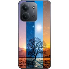 Le Balvo Redmi 15C Uyumlu Gündoğumu Mevsimi Baskılı Silikon Kılıf