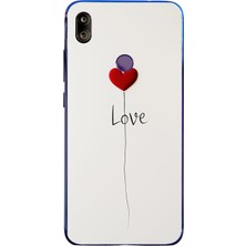 Le Balvo Redmi Note 7 Uyumlu Love Aşk Baskılı Silikon Kılıf