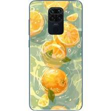 Le Balvo Redmi Note 9 Uyumlu Limonlar Pastel Baskılı Silikon Kılıf