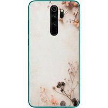 Le Balvo Redmi Note 8 Pro Uyumlu Kuru Dallar Baskılı Silikon Kılıf