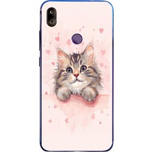 Le Balvo Redmi Note 7 Uyumlu Benim Kedim Baskılı Silikon Kılıf