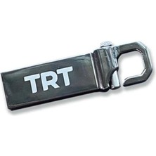 Expresstore Trt Marketim Trt Logolu Metal USB Bellek - 128 GB