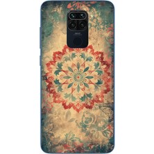 Le Balvo Redmi Note 9 Uyumlu Ebru Çizgisel Baskılı Silikon Kılıf