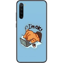Le Balvo Redmi Note 8 Uyumlu L'm Ok Baskılı Silikon Kılıf