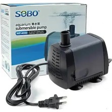 Sobo WP-4000 Akvaryum Kafa Motoru 40 Watt Güç ile Yüksek Performanslı Su Düzenleyici
