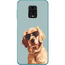 Le Balvo Redmi Note 9s Uyumlu Karizmatik Köpek Baskılı Silikon Kılıf