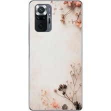 Le Balvo Redmi Note 10 Uyumlu Kuru Dallar Baskılı Silikon Kılıf