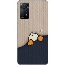Le Balvo Redmi Note 11E Uyumlu Şaşkın Ördek Baskılı Silikon Kılıf