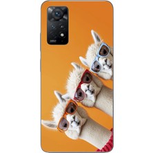 Le Balvo Redmi Note 11E Uyumlu Lamalar Baskılı Silikon Kılıf