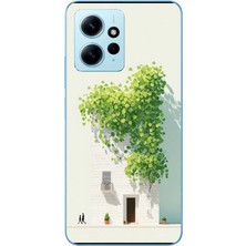 Le Balvo Redmi Note 12 4g Uyumlu Sarmaşıklı Ev Baskılı Silikon Kılıf