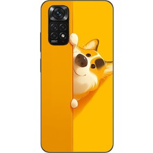 Le Balvo Redmi Note 11 - 11S Uyumlu Sarı Köpek Baskılı Silikon Kılıf