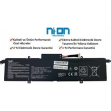 Ni-On Nion Asus Uyumlu Zephyrus G14 GA401IVC-HA275T,ROG Zephyrus G GA401IVC-RMT01 Notebook Batarya - Pil