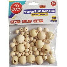 Bubu Yuvarlak Natural Boncuk Karışık BUBU-HS0034